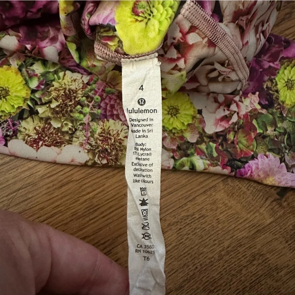 lululemon athletica lululemon floral